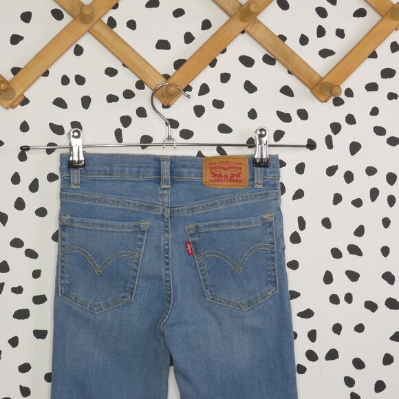 Levi’s 726 High Rise Flare Denim Girls Jeans - Picture 4 of 7